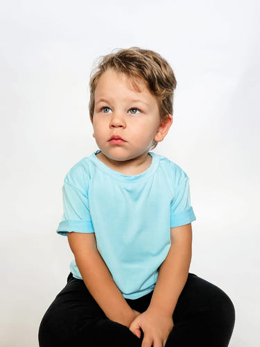 Berry Blue Everyday Tee for babies - soft, stylish, and perfect for everyday wear.