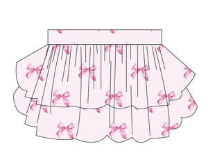 Bella - Tiered Smocked Skirt