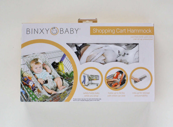 Baby Shopping Cart Hammock | Coming Up Roses Beautiful Floral Print