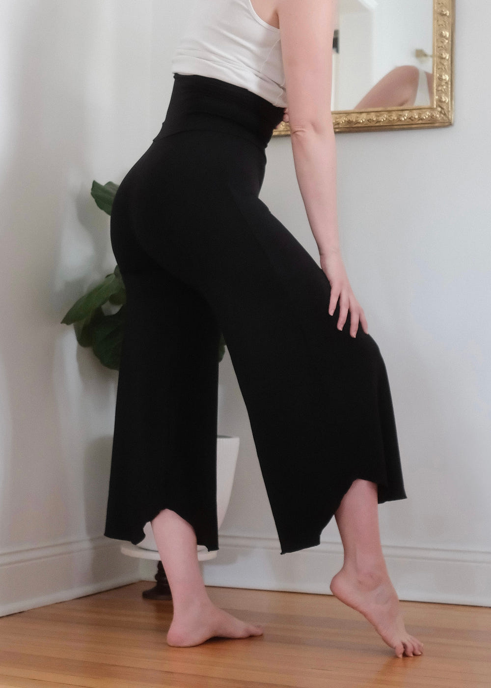 Flow Pant | Black - Final Sale - MOOGCO Baby