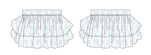 Lila - Tiered Smocked Skirt