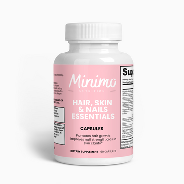 Hair, Skin and Nails Essentials vitamins for babies, 60 count, promoting healthy growth and development.