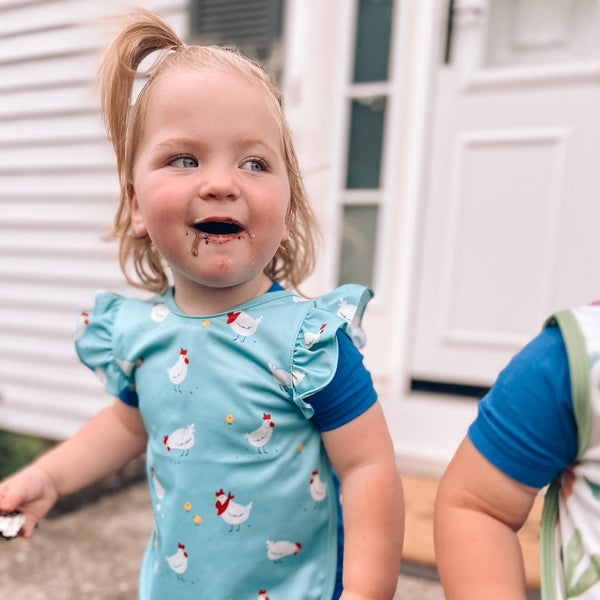 Little Chickies Flutter Bapron SALE **PRESCHOOL SIZE ONLY**