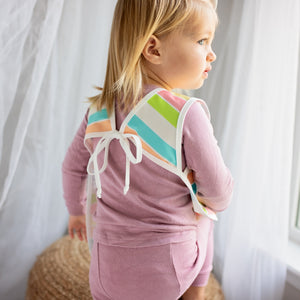 Rainbow Stripes Bapron