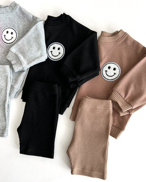 Biker Shorts Set | Mocha - MOOGCO Baby