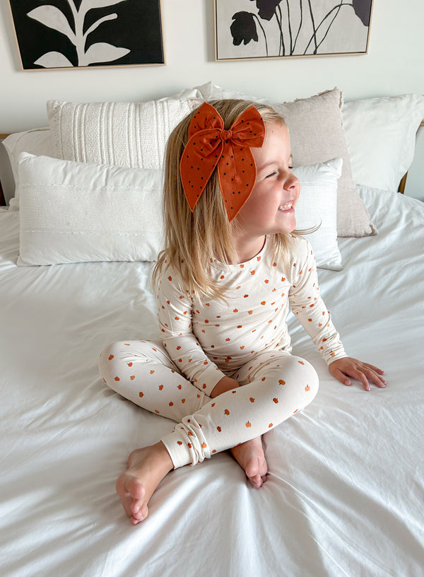 Little Pumpkin 2pc Bamboo Pajamas