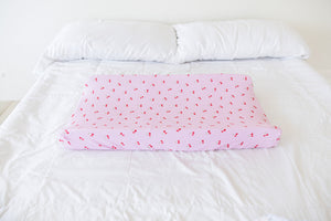 Cherry (ribbed) - Changing Pad Cover