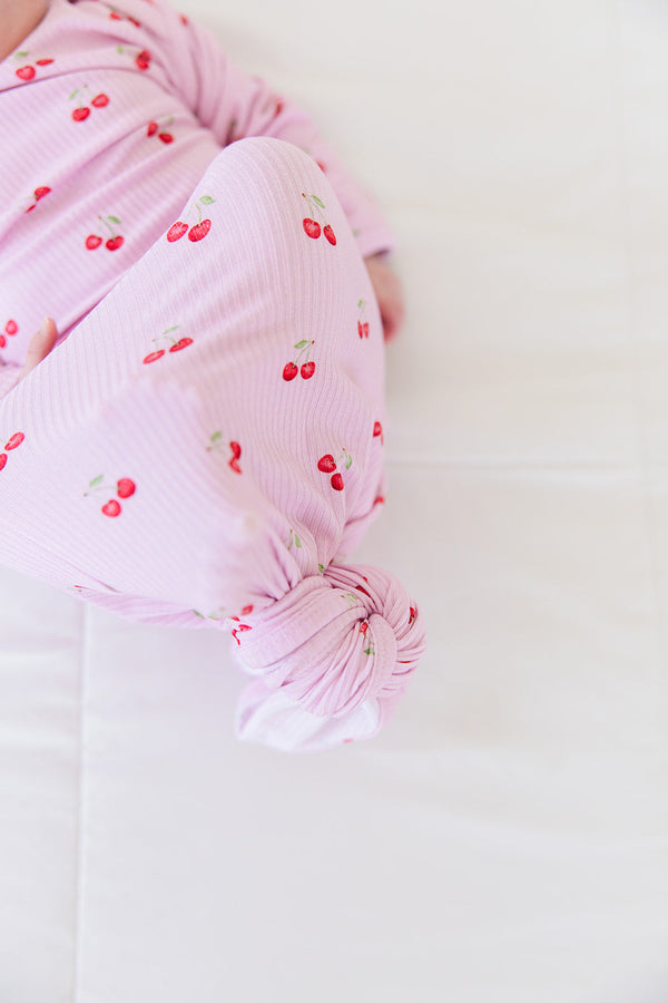 Cherry (ribbed) - Knot Gown