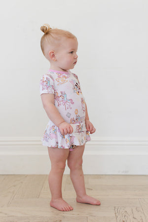 Pastel Park (Cotton Candy) - Bodysuit Dress