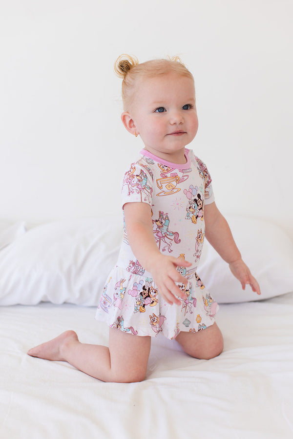 Pastel Park (Cotton Candy) - Bodysuit Dress