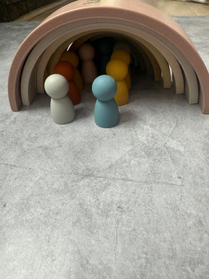 Mini Silicone Dolls – Set of 6 | LYTL®️