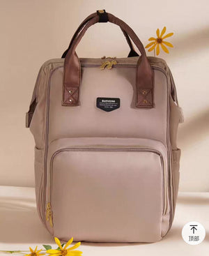 Wide Open Frame Diaper Bag Backpack