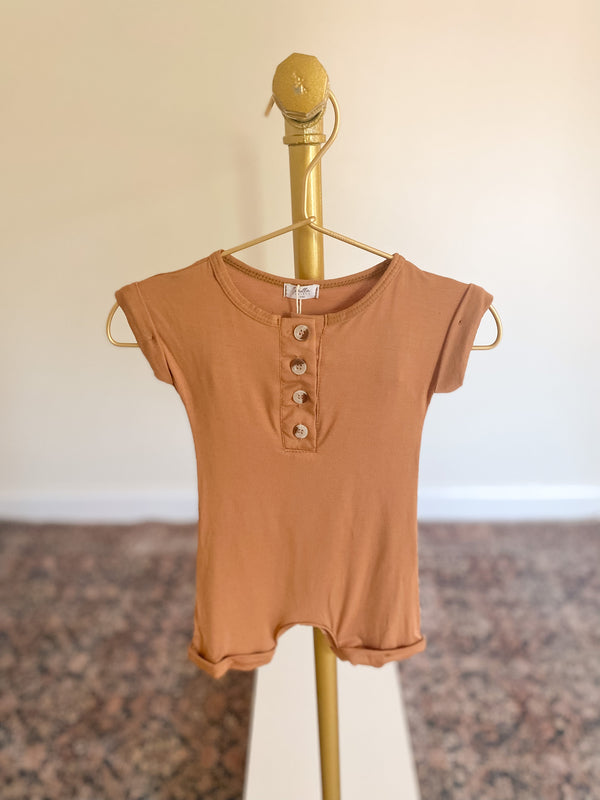 Baby Romper - (Newborn-12 months) White, Navy Blue, Pink, Camel Brown