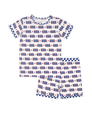 Bamboo Shorts Set | USA