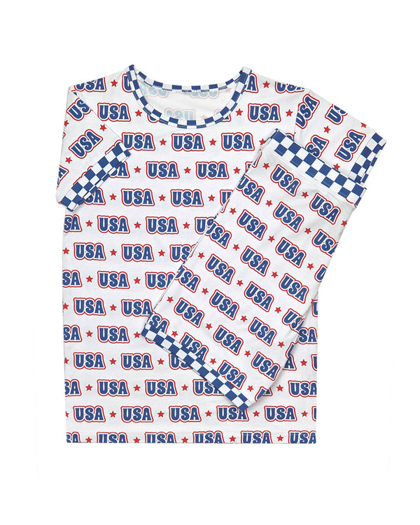 Bamboo Shorts Set | USA