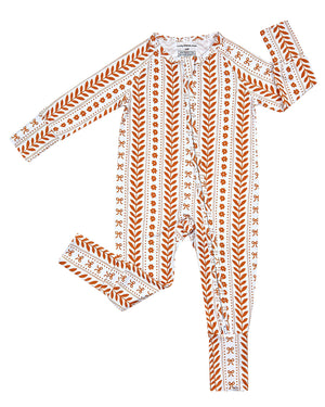 Bamboo Zip Romper | Boho Daisy