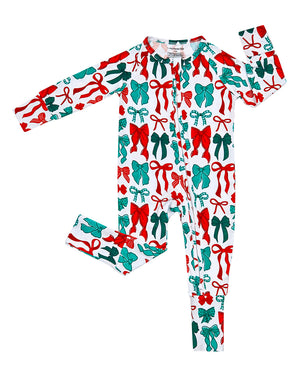 Bamboo Zip Romper | Merry Bows