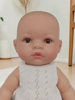 Bebenita 14" Baby Boy Doll - Zion | Unscented & Fully Clothed