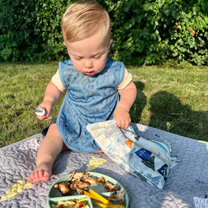 Bears In Blue Bapron SALE **PRESCHOOL SIZE ONLY**