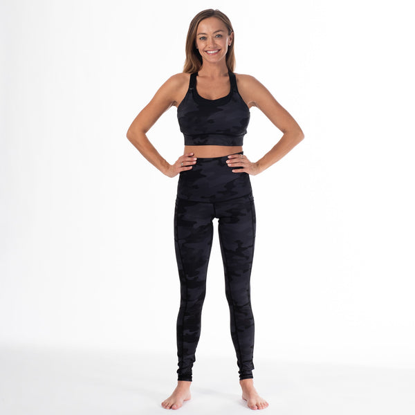 Venice High Impact Full Coverage Nursing Sports Bra (Camo)