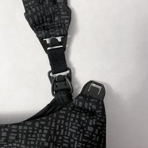 Chloe 4 Running Nursing & Pumping Sports Bra (Black Shimmer)