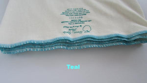 Stretchy flat cloth diapers in various colors, displayed at a 23-degree angle for easy viewing.