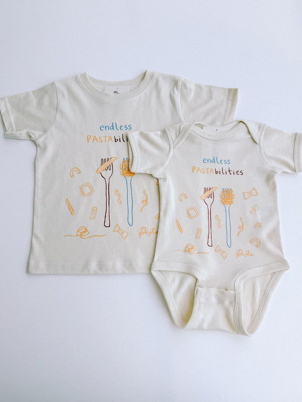 endless pastabilities onesie