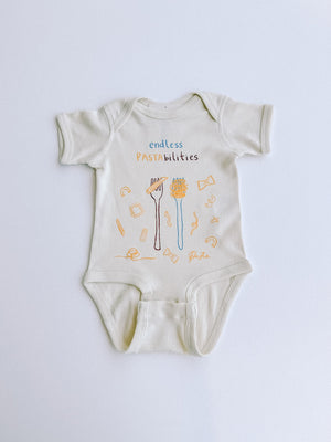 endless pastabilities onesie