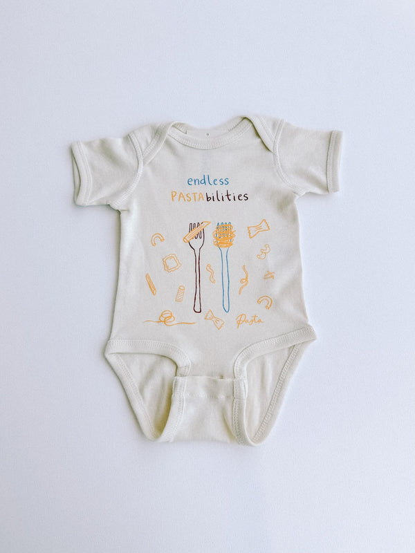 endless pastabilities onesie
