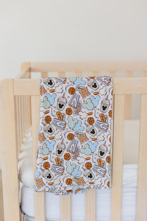 Snacks (GREEN) - Lightweight Blanket