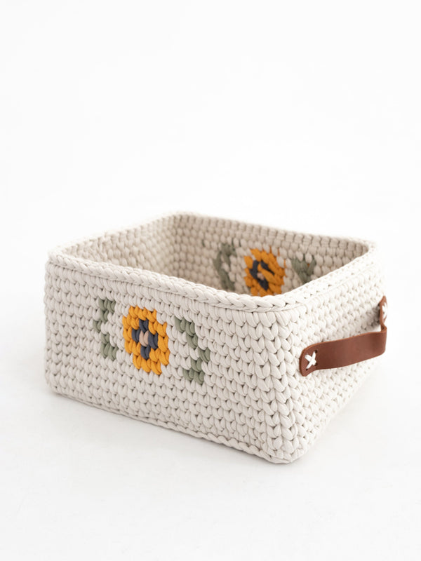 Sunflower Basket with Handles | SUNFLOWER signature collection