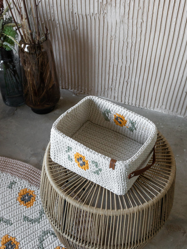 Sunflower Basket with Handles | SUNFLOWER signature collection