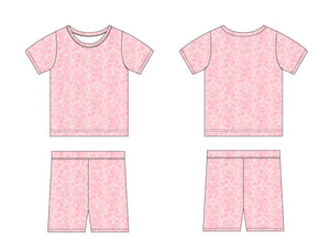 Pink Toile - Short Set