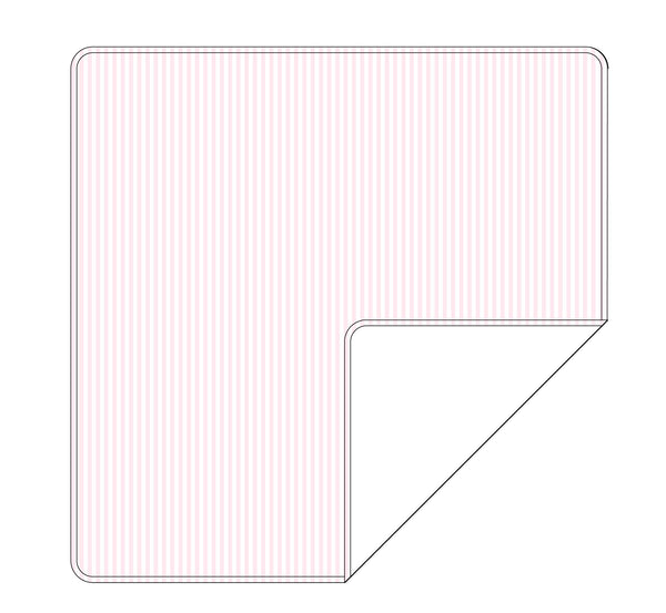 Pink Stripes - Lightweight Blanket