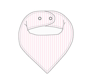 Pink Stripes - Bib