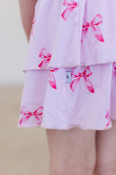 Bella Tiered Smocked Skirt for babies - stylish and comfortable, perfect for any occasion.