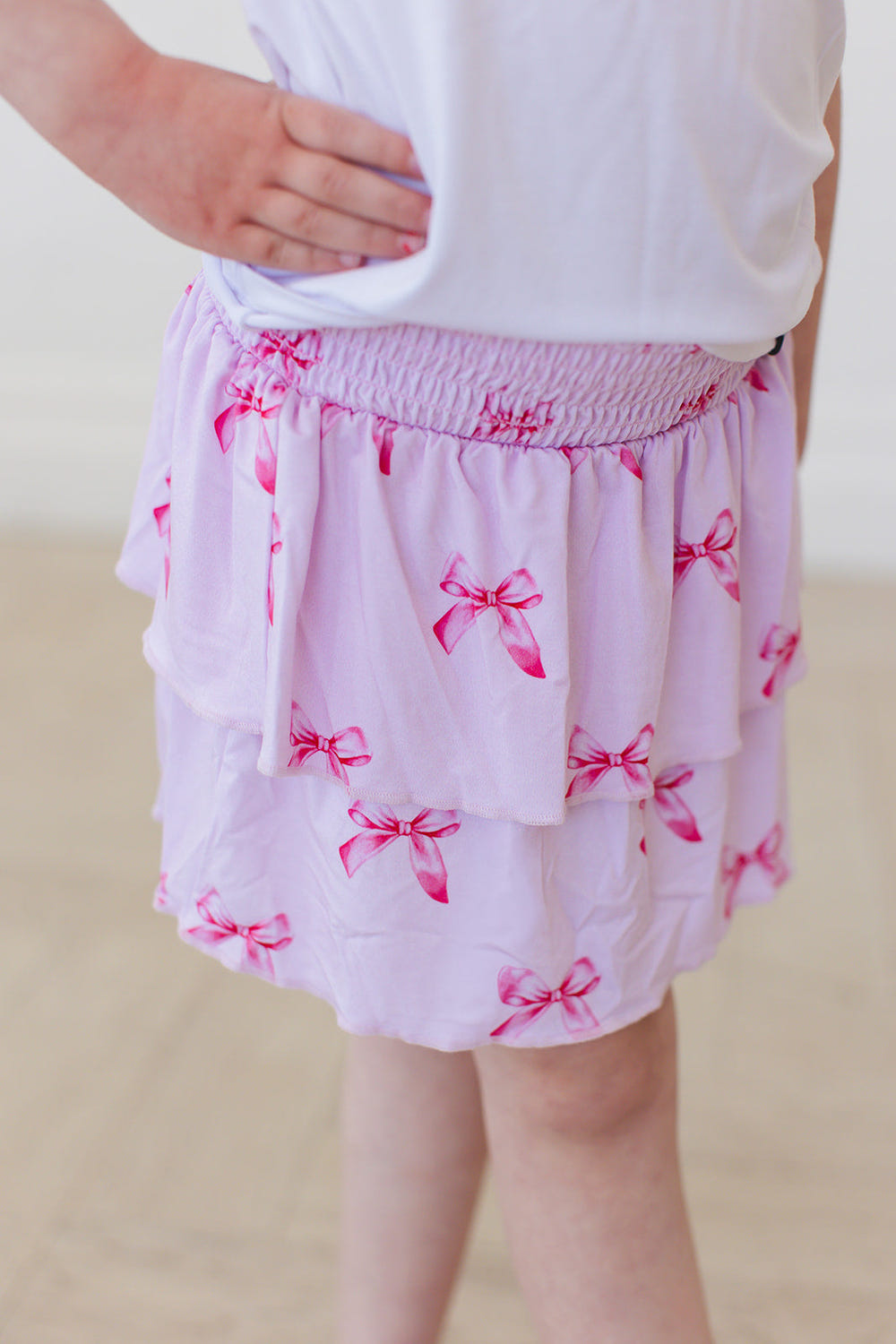 Bella Tiered Smocked Skirt for babies - stylish and comfortable, perfect for any occasion.