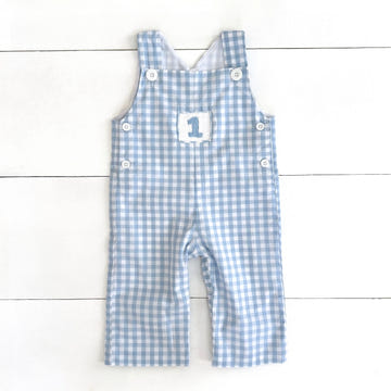 Baby Boy First Birthday Outfit | Smocked Birthday Jon Jon