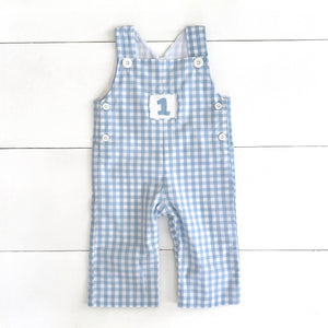 Boys Smocked First Birthday Jon Jon