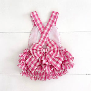 Hot Pink First Birthday Bubble