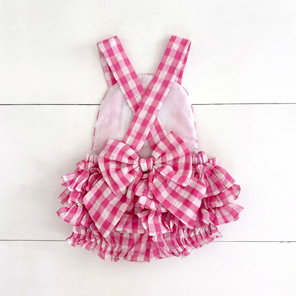 Hot Pink First Birthday Bubble