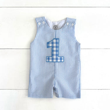 "Adorable First Birthday Jon Jon for boys, perfect for celebrating their special day in style."