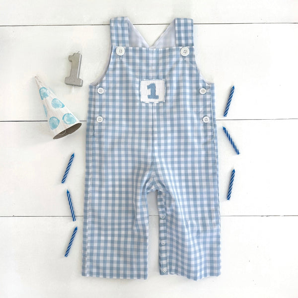 Boys Smocked First Birthday Jon Jon