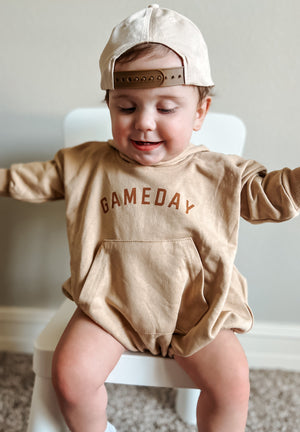 Gameday Hooded Sweatshirt Romper