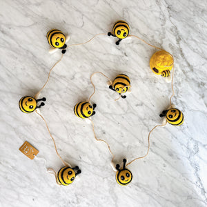 Felt Garland - Bee