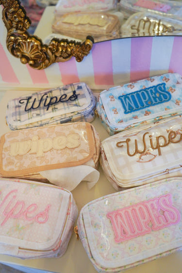 KenzKustomz Wipes Pouch Clear Coat 8.5 x 4.5 x 2 Fits 80
