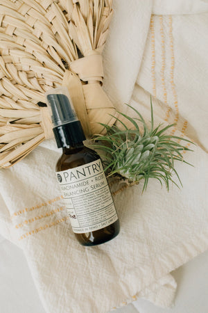 Niacinamide + Rose Facial Serum, 2 oz | Soften, Smooth, Balance + Brighten