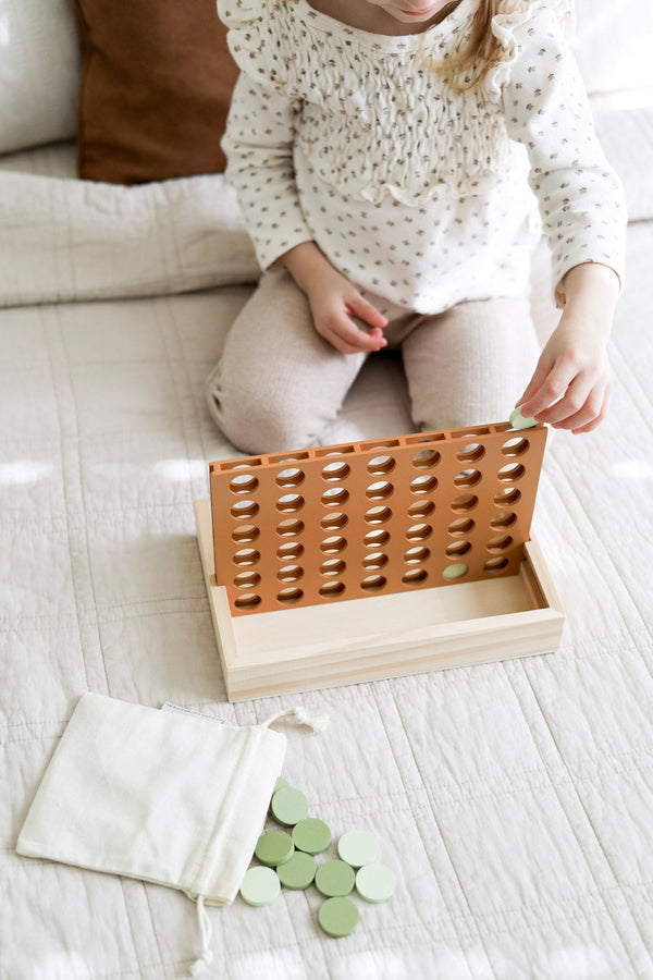 Wooden Four in a Row