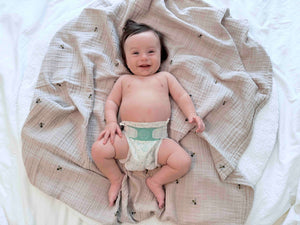 Little Toes Disposable Natural Bamboo Diapers and Pull-Ups | Go Green | 36 Pack