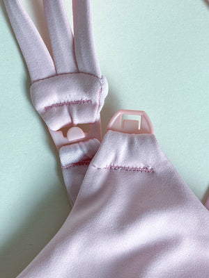 Chloe 3 Running Nursing Sports Bra (Blush Pink)